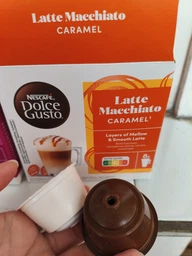 Кофе в капсулах Nescafe Dolce Gusto Latte Macchiato Caramel 16 шт 145.6 г фото от покупателей 3
