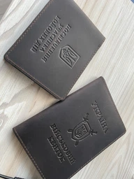 Набір обкладинок для посвідчення УБД та військового квитка DNK Leather SET-UBD-Military-col.N рудий