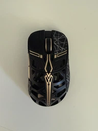 Геймерська акумуляторна бездротова (2,4G) миша WLMOUSE Sword X PAW3950 HS, 8K, 26000DPI, OMRON switch Silver/Сріблястий (WLMSWORDXS)