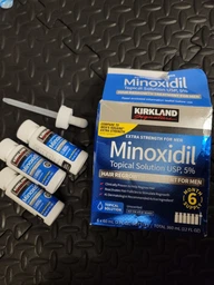 Миноксидил 5% Kirkland Minoxidil для роста бороды и волос 60ml, 3 штуки TM Signature
