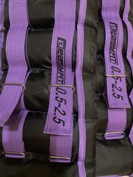 Утяжелители EasyFit i-Lite со сменным весом 2 шт по 2.5 кг Черно-фиолетовые R-EF-WHT-0.5-2.5-V (56002724)
