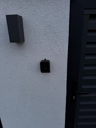 Дзвінок дверний бездротовий з козирком з DOORBELL 5615 з годинником, термометром і показником вологості фото від покупців 15