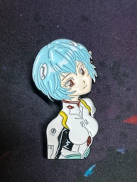 Значок Евангелион Рей Аянами Evangelion Rei Ayanami CH EV RA 01