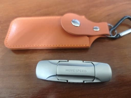 Внешний Твердотельный накопитель Флешка 2 в 1 USB 3.2 + Type-C высокоскоростной 520Mb/с SSD Movespeed V1 256Gb