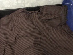 Комплект постільної білизни MirSon Бязь 17-0610 Stripe Light Brown 200 x 220 см (2200008199135)