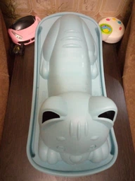 Качалка Smoby Toys Life Котенок 78х38х35 см 18 мес+ Голубая (7600830109) (3032168301092) фото от покупателей 1