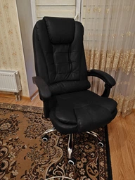 Офисное кресло руководителя Virgo X6 Brown фото от покупателей 3