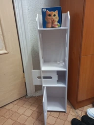 Напольний шкаф-стеллаж для ванної кімнати Lines влагостійкий 18×20×80 см