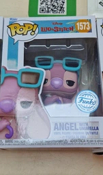 Фигурка Funko Pop Disney Lilo and Stitch Stitch - Angel with Umbrella 84935 (889698849357)