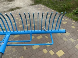 Газонные грабли Gruntek RR-600/180S 32 зубца, со стальной ручкой 1800 мм (295115600_S) фото от покупателей 2