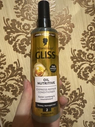 Экспресс-кондиционер GLISS Oil Nutritive для сухих и поврежденных волос 200 мл (9000100398701)