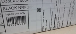 Женские шлепанцы Geox D35LXD00043-C9999 39 25.4 см Черные (8056206033283)