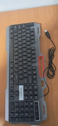Клавиатура проводная Holmer K-02GS RGB Backlight USB Black фото от покупателей 3