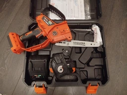 Міні-пила акумуляторна ланцюгова Sequoia SBC2008BM-EV з акумулятором та зарядним пристроєм фото от покупателей 1
