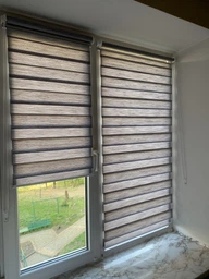 Ролета Bigimot День-ночь 30*120 см Светло-молочный текстурный фото от покупателей 2