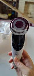 Микротоковый массажер для лица и шеи 7 режимов RF-лифтинг EMS с микротоками от отеков лифтинг и тонус кожи для омоложения фото от покупателей 1