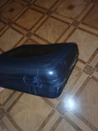 Портативна газова плита подвійної дії туристична Happy Home BDZ-155A з портативним пластиковим кейсом + адаптер фото від покупців 2