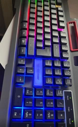 Клавиатура проводная Holmer K-02GS RGB Backlight USB Black фото от покупателей 1