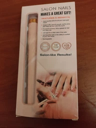 Мини фрезер для маникюра и педикюра со встроенным аккумулятором Flawless Salon Nails беспроводной Белый фото от покупателей 2