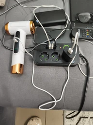 Мережевий фільтр подовжувач Power Strip 2500W 3AC, 4USB, 1PD чорний фото від покупців 4