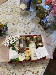 Подарочный набор "Premium", стильный подарочный SPA Relax Box любимой девушке/жене/маме/женщине/