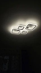 Люстра светодиодная потолочная LUMINARIA OVAL RGB 90W 5S 725/423 BLACK 220V IP20, LED светильник с пультом ДУ фото от покупателей 1