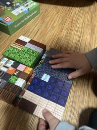 Магнітний конструктор у стилі Minecraft Magnetic BC-00112 200 блоків фото від покупців 3