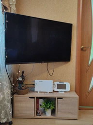Тумба с дверцами и полками Шкаф Компанит П-36 Дуб сонома