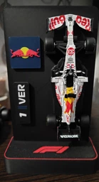 Стенд Подставка с Логотипом Oracle Red Bull Racing Для Всех Моделей F1 в Масштабе 1/43 Bburago/Panini/Centauria и Других / RB14 / RB15 / RB16B / RB18/ RB19 / RB20