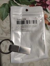 USB-флеш Metal U Disc USB 2.0 2Tb Silver Металева фото от покупателей 1