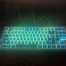 Клавиатура игровая механическая Aula Mechanical Aula F-87 White-Purple KRGD Blue switch