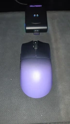 Мышь Hator Hellyberry HM47 Pro RGB Wireless/Bluetooth/USB White-Violet фото от покупателей 3