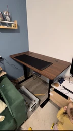 Стол с электрорегулировкой высоты 120 X 60 см Flexi Desk Black Matte 27884 фото от покупателей 19