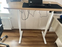Стол с электрорегулировкой высоты 120 X 60 см Flexi Desk Black Matte 27884 фото от покупателей 18