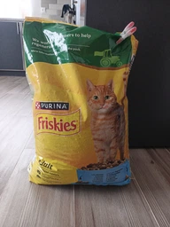 Сухий корм Friskies для дорослих кішок з лососем та овочами 300 (г)