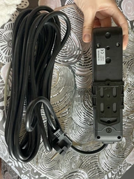 Подовжувач мережі PANASONIC WLTB04452GR-UA 5 м, 4 розетки, 16А