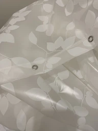 Шторка для ванної кімнати з PEVA Spirella 10.08183 BLATT 180x200cm White