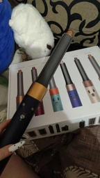 Фен-стайлер для волос 6в1 с насадками Multifunction Hair Styler 1300 Вт, стайлер для укладки, сушки и выпрямления волос со щетками и цилиндрическими насадками, фен-щетка с 3 режимами температуры и скорости, FVHS-61