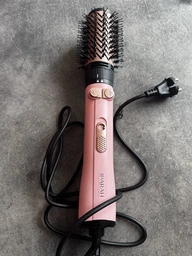Фен щетка вращающаяся, IPARAH Professional AIR BRUSH 1200 Вт фен для волос, фен-щетка браш с насадками для объема, браш для волосс Pink