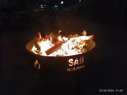 Костровая чаша Fire pit 60 см садовая чаша для огня очаг SAB фото от покупателей 5