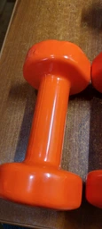 Гантель вінілова Power Play 4125 Achilles 2*4 кг, Orange