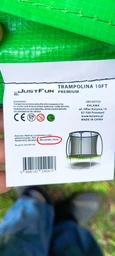 Батут Чорний JUST FUN Premium 10FT-312CM