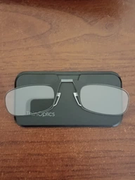 Очки Thinoptics +1.00, черные + Чехол универсальный черный (1.0BBUP) фото от покупателей 4