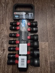 Набор головок ударных 13пр.,1/2''(10, 12-15, 17, 19, 21, 22, 24, 27, 30, 32мм), на пластиковом держателе FORSAGE F-4139MPB