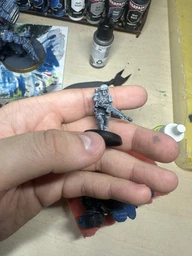 Набор кистей Lonely Finger для dry brush, 6 шт (№2–12), натуральный ворс козы