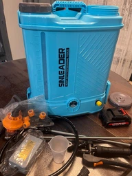 Обприскувач акумуляторний Sinleader Li-ion 12 літрів, 21V 2,6Ah, садовий обприскувач, подовжена штанга з АКБ фото от покупателей 2