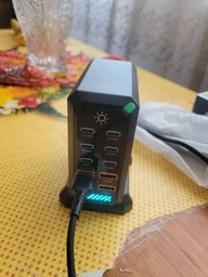 Зарядное устройство Asometech 660W 10в1 6хType-C|4xUSB