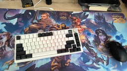 Клавиатура беспроводная GamePro Asgard Valhalla Pro QLAB Sakura Switch RGB Bluetooth/Wireless/USB-C White (MK160-W-D-QS-PRO)