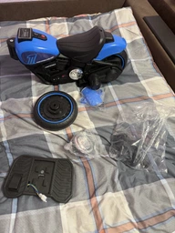 Электромотоцикл для детей Chopper Faster Белый (5903864941067) фото от покупателей 1