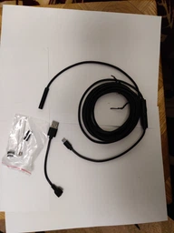 Цифровой эндоскоп для смартфона USB 5 метров, автомобильный, гибкий кабель Cable Car, камера 5.5мм, водонепроницаемый, для автообслуживания и диагностики фото от покупателей 3